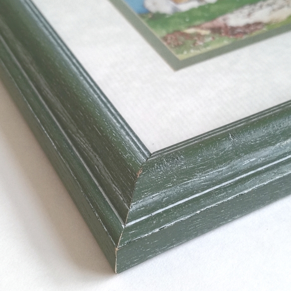 Signed Mini Ireland Painting in Frames with Dimensional Matting Set of 2 - Picture 9 of 16